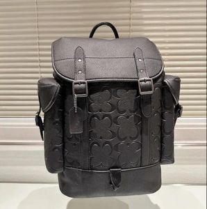 Classic Designer Backpack Leather Backpack High quality women's Embossed black backpack Luxury Designer School bag Luxury Travel Book Bags