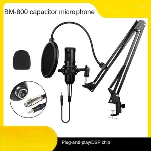 Microfones Condenser Microfone BM800 Novel Dubbing Live Home Computer Recording Wired