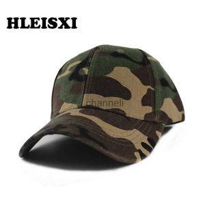 Snapbacks HLEISXI Venda Quente Moda Homens Boné de Beisebol Exército Verde Três Cores Verão Caps Nylon Fastener Fita Casual Chapéu Design Marca Bonnet YQ231205