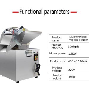 キッチンエレクトリックフード野菜カッティングマシンキャベツチリポテトオニオンスライサーシュレッダー