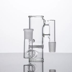 18 mm szklany łapacz popiołu dla bongsów Palenie Akcesoria Rury Frit Perc Ashcatcher Clear Ash Catchers Bong Ash-P902 LL