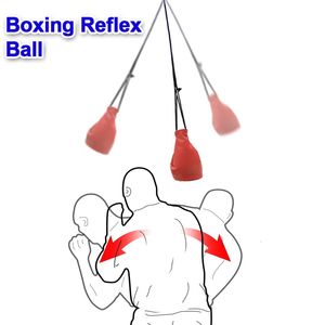 Sacco di sabbia Boxe Reflex Ball Velocità Esercizio Combattimento Sandbag Home Gym Appeso Allenamento Sacco da boxe per boxe Velocità Agilità Attrezzatura da allenamento 231204