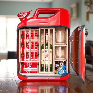 Narzędzia barowe Jerry Can Minigasoline Barrel Wine Prezent dla taty hus minibarki prezenty 230605