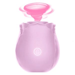 Секс-игрушка-массажер с цветком розы, сосущий вибратор для женщин, присоска для клитора, вагинальная клиторальная стимуляция, игрушки для взрослых, соски