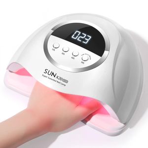 Nail Dryers LINMANDA SUN X20 Led Uv Lamp For Nails Drying All Gel Professional Art Tools Accessories Lnfrared Intelligent Induction 231204