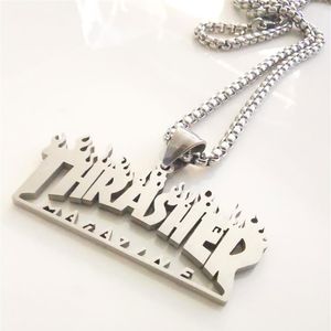 Men's Pendant Juggalo Stainless Steel Icp Insane Clown Posse Twiztid Hallowicked Rare Charms Necklace rolo chain 3mm 24 inch265y
