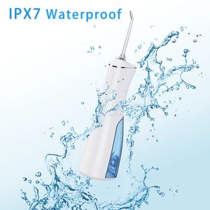 その他の経口衛生灌漑器USB充電式水フロッサーポータブルデンタルジェット300mlタンク防水歯クリーナーケア231204