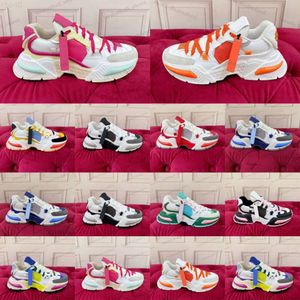 Top Designer Marca Mens Mulheres Retro Sapatos Casuais Airmaster Lace Up Patch Work Platfrom Sneakers Classic Outdoor Running Sports Shoes Tamanho 35-45 com caixa