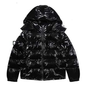 2023 Men's Winter Warm Trapstar London Hoodie Detachable Hooded Down Jacket Black Red Embroidered Letter Coat 688sssss