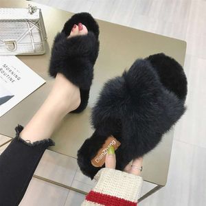 Scarpe firmate balencaga Furry Platform Sandalo pantofole in peluche ricamo B parola coppia pantofole in peluche Pantofole in pelle scamosciata Furry Slide PR4BL