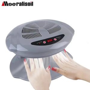 Secadores de unhas 400W Secador de ar Auto Sensor Frio Polonês Ventilador de Secagem Ferramenta de Manicure para Salão de Casa Ambas as Mãos e Pés Use 231204