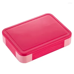 Dinnerware Meal Storage Box Plastic Material Leak Proof For Outdoor Indoor