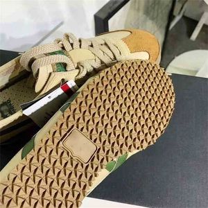 ghost tomb tiger training mexico 66 brown yellow pickle green casual women shoes