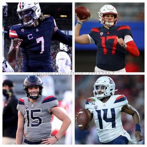 Benutzerdefinierte Arizona Wildcats College Football Jersey 7 Jayden de Laura 10 Justin Flowe 11 Noah Fifita 4 Tetairoa McMillan 15 Will Plummer 43 Dalton Johnson Männer Frauen Jugend