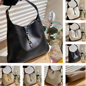 Designer Jackie 1961 Hobo Armpit Bag Luxury Women Shopping Tygväskor Luxury GS Underarm Bag Crossbody Bags Ladies Shoulder Purse Fashion Top Quality Handbag 636712