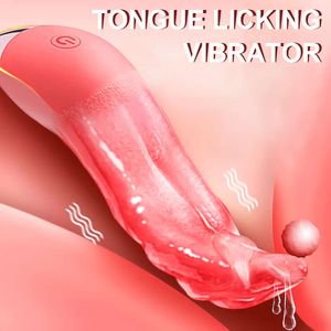 Seks oyuncak masajı gül oyuncak gerçekçi yalama dil vibratör dişi 10 hız G-spot meme uçları klitoral stimülasyon oyuncakları kadınlar için yetişkinler çift