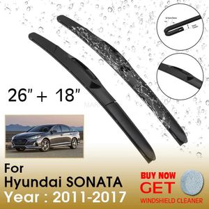 Hyundai Sonata için Cam Silindiriciler Araba Silecek Bıçağı 26 