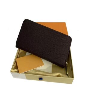 Üst yüksek kaliteli cüzdan kadın deri fermuarlı para cüzdan tasarımcısı cüzdan moda tuval kart tutucu cep l kadın kavramaları çanta wi2999
