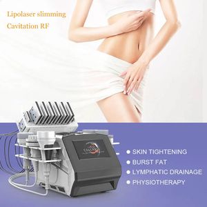 Ultrasound cavitation fat burn machine body slimming rf face lift treatment skin rejuvenation use manual approved