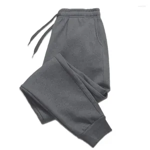 Men's Pants Men Women Sports Autumn Winter Fleece Loose Casual Sweatpants Soft Jogging Male Drawstring