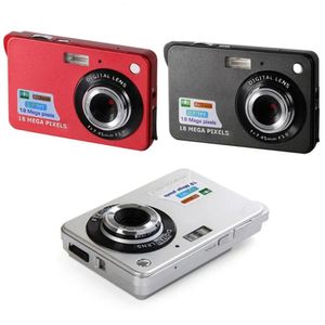 Câmeras Digitais 18 Mega Pixels LCD Recarregável HD Câmera Digital CCD Câmera de Vídeo Ao Ar Livre Anti-Shake Suporte Sd Card Camcorder Pography 231204