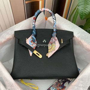 Kinbirk Black Bk30cm Tote Lady Classic High Women's Bag Designer Bags End Leather Handbag