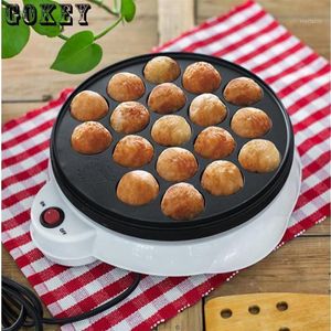 Brödtillverkare Mini Pancake Maker Baking Machine Hushåll Electric Takoyaki bläckfisk Boll Grill Pan Kitchen Cooking Tools Dockies MA290D