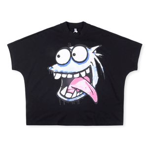24SS T-Shirts Blutosatire Billdog Wimpy Kid T-Shirts Kurzarm-T-Shirt mit Aufdruck, 1 Qualität, Hip-Hop-T-Shirt, 6 Stile