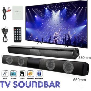 Computer Sers Wireless Bluetooth Sound Bar Ser System Super Power Wired Surround Stereo Heimkino TV Projektor 231215