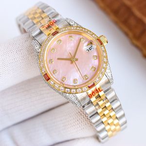 Women Watch Automatic Mechanical Movement Designer Watches 31mm Stainless Steel 904L Sapphire Waterproof Montre De Luxe Business Wristwatch Casual Bracelet Gift