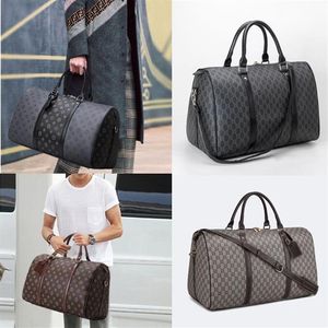 Klassische Duffle Bag Frauen Handgepäck Reisetasche Männer Lederhandtaschen große Kreuzkörper Totes 55 cm Rucksäcke für Mädchen Jungen Brieftaschen264K