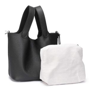 Designer picotin saco de bloqueio bolsa westal bolsas 2023 mamãe saco pequeno transporte couro feminino grande capacidade 0bt7