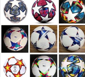 新しい最高品質のヨーロッパチャンピオンサッカーボールサイズボール顆粒スリップ耐性サッカー