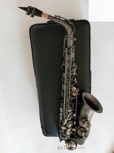 Hochwertiges Altsaxophon A-991 E-Flat Schwarz Sax Altmundstück Blattschraube Musikinstrument Kostenloser Versand