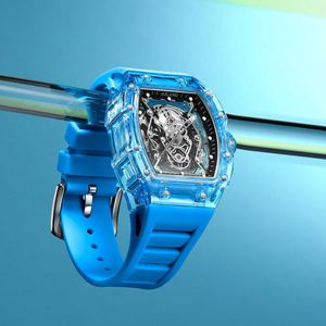 Designer Watch Watches Ailang Brand Men's Transparent Acrylic Hollow Tourbillon helautomatisk mekanisk trendvattentät klocka