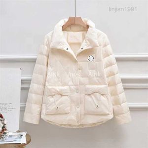 2023NEW Womens Down Parkas Ankomst Slim Women Winter Cotton POLLED WARM THYND LOWS Long Coats Parka Womens Jackets