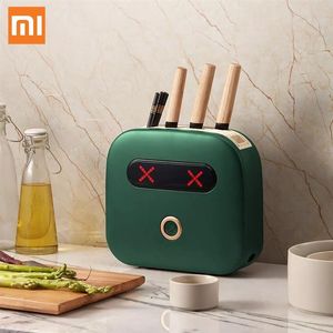 Xiaomi Kalar Intelligent LNIFE Disinfection Machine Multifunctional Chopsticks UVC Sterilization Drying Holder Kitchen Supplies Fo2776