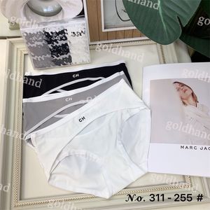 Brand Ladies Panty Sexy Lace Panties Designer Letter Printed Briefs Underwear 3pcs With Box