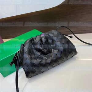 Bolsas de ombro de couro de alta qualidade tecidas Totas de luxo seleção de várias cores Bolsas femininas Bolsa de ombro Mini bolsa Cros2508