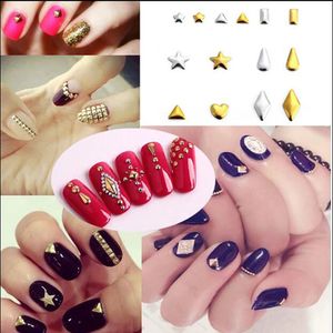 Adesivos decalques 5000pcslot nail art metal stud japonês glitter decoração em massa placas piercing ornamentos 231204