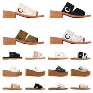 Chloe Designer Slippers Sliders Slides Sandals Famous Designer Women Woody Tory Burch Flat Mule The Maison【Code ：L】Signature Adorns Slip-On Makes Flat Essentia