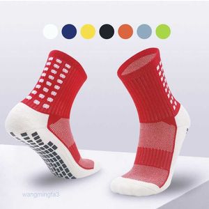 Herrensocken Socken Strumpfwaren Fußballsport Herren selbstklebende Handtuchunterseite Anti-Rutsch-Reibungspolster Fußball Basketball Mittelrohrsocken