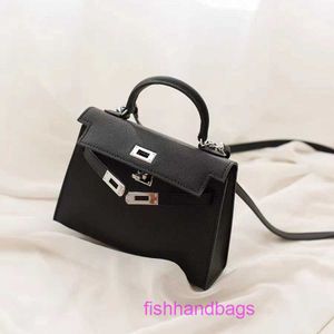 Kailys Designer Shoulder bags online shop 2024 New Mini Second Generation Bag Handprint High end Light Luxury Single Crossbody Handbag with Real Logo