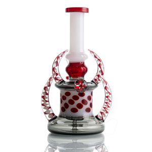 Volcanee Hookah di alta qualità in vetro arte Pyrex Glass Bong 14mm femmina da 7 