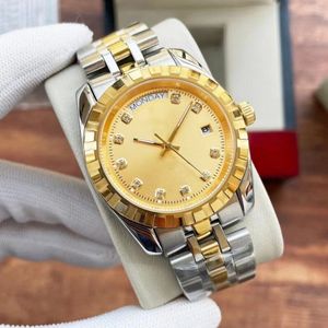 Gorąca moda Top Designer średnica 42 mm nie napraw stal Automatyczne mechaniczne dla mężczyzn zegarek maszynowy guziki guziki