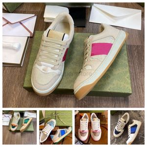 Sneakers Designerschuhe Luxus Frauen lässig Sneaker Männer Stoff Schuhe Leder Fashion Schuh klassische Läufer Leinwand Flats Vintage Dirty Leder Mann Damen Schuh