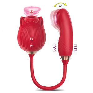 Massaggiatori giocattolo del sesso Vibratore che succhia rosa per le donne Stimolatore del clitoride del capezzolo Uovo vibrante Vibratori del dildo Ventosa del clitoride Giocattolo vibratore Vendite online