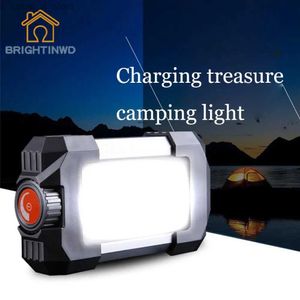 Camping Lantern Outdoor Rechargeble Portable 27 LEDS Lantern Lamp Flasher Flashlight Lantern Light With USB Hook 10W 500lm Camping Tent Light YQ231205