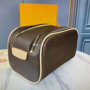 M47528 KING SIZE TOILETRY BAG Men Extra Large Wash Bag Cosmetic Toilet Pouch Women Beauty Makeup Case Pochette Accessoires Double 248F