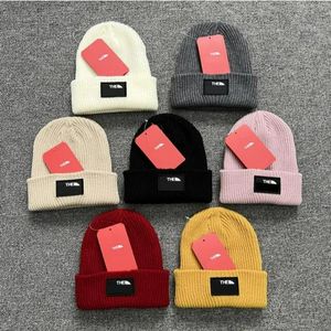 Unisex stickad hatt designer norra beanie cap män höst vinter möss